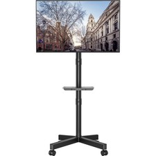 Mobile TV Stand on Wheels