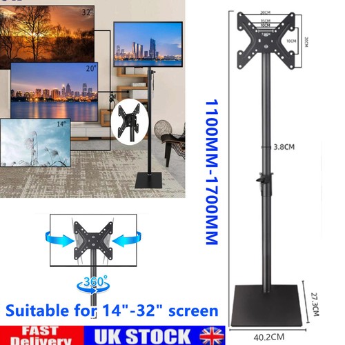 360 floor steel stand - 360°, tv