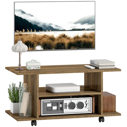 Homcom modern cabinet stand - modern, tv