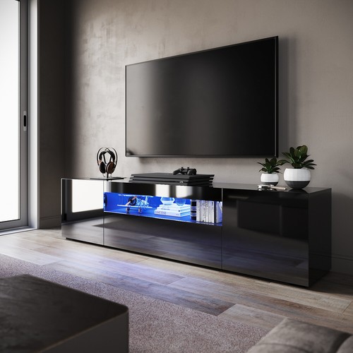 200cm high gloss - gloss, tv