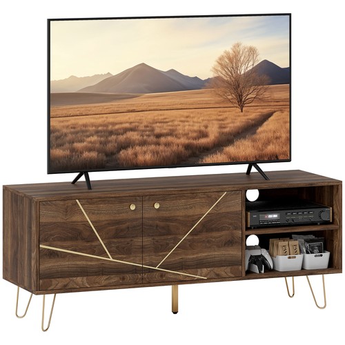 Homcom stand cabinet 130cm - tv,