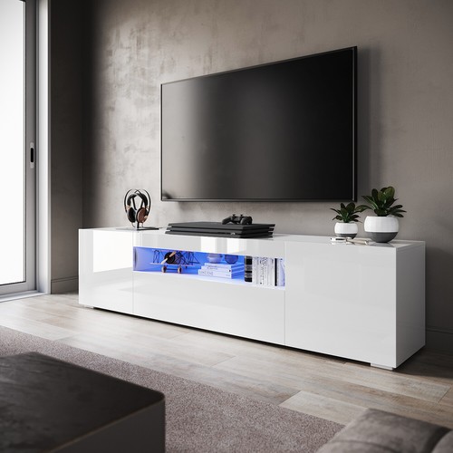 200cm high gloss white - high,